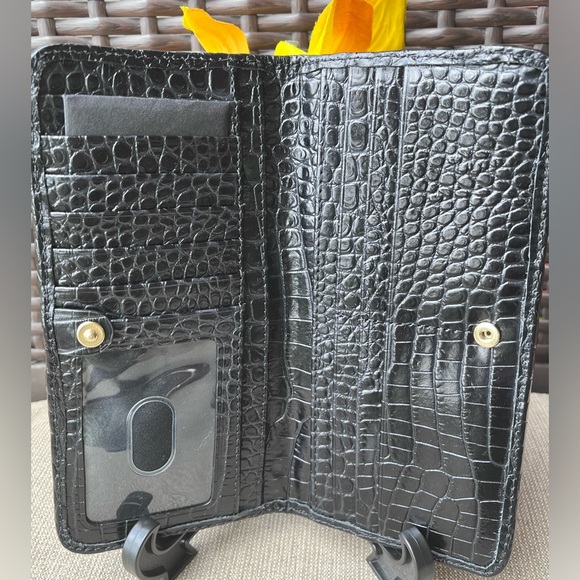 NWT Brahmin Ady Black Duval Wallet - Picture 7 of 11